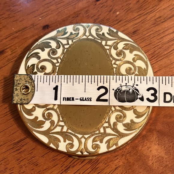 Beautiful antique compact from Art Deco era, made in USA by Elgin American! - Picture 6 of 16
